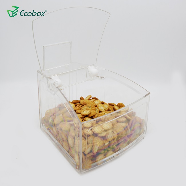 Ecobox SPH-009 Bogenförmiger Lebensmittelbehälter für die Lebensmittelindustrie in Supermärkten