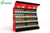 Ecobox TG-06101A Metall-Süßigkeitenständer-Anzeigen-Regal-Rack mit SCOOP-Bins Schwarze Farbe