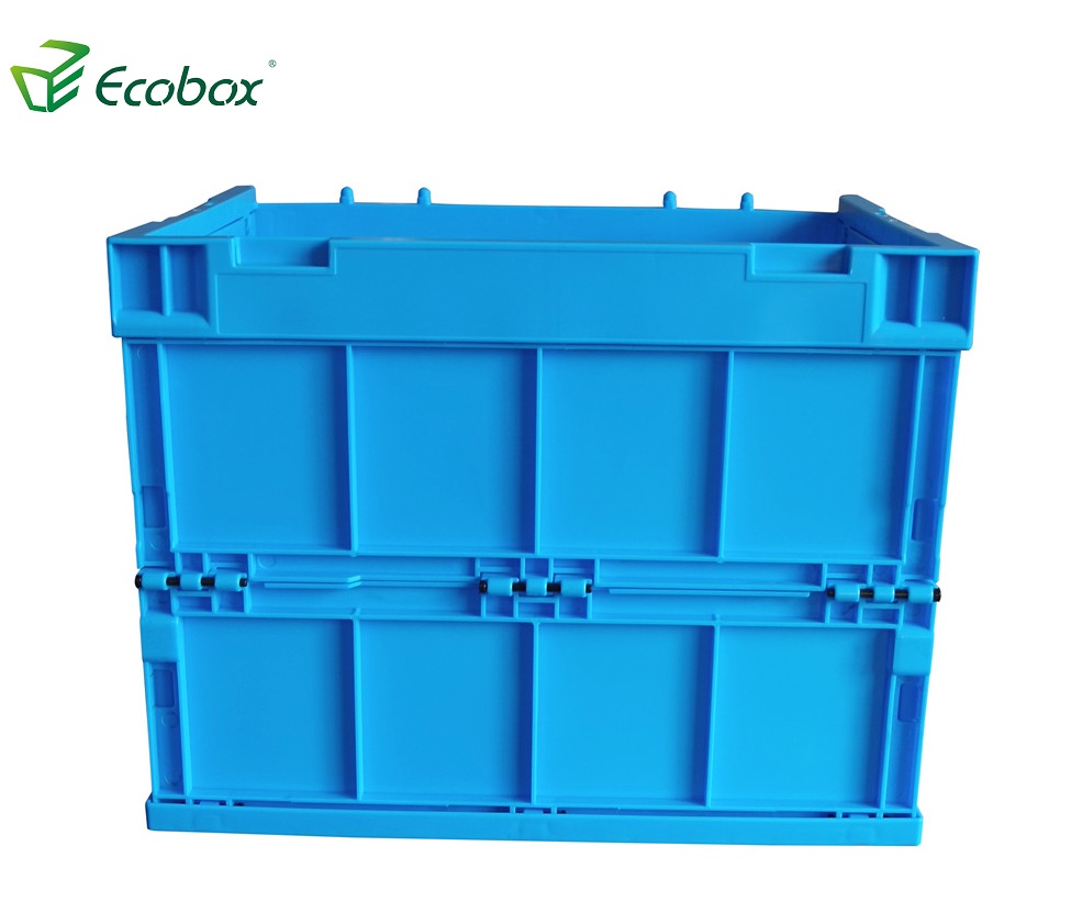 ECOBOX 40x30x31cm PP-Material-zusammenklappbarer Faltkunststoff-Behälter-Speicher-Kasten