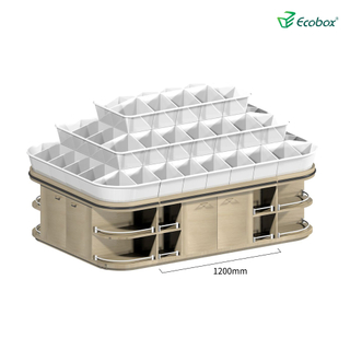 Ecobox G009 Supermarkt-Bulk-Food-Displays mit Ecobox-Supermarkt-Bins