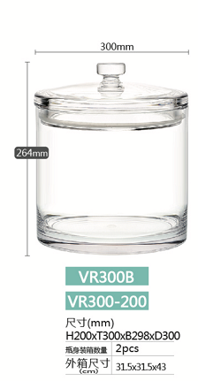 Ecobox SPH-VR300-200B 11L luftdichter Lebensmittelbehälter