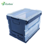 Ecobox-zusammenklappbare Speicher-Kunststoffkiste-Moving-Box mit Deckel