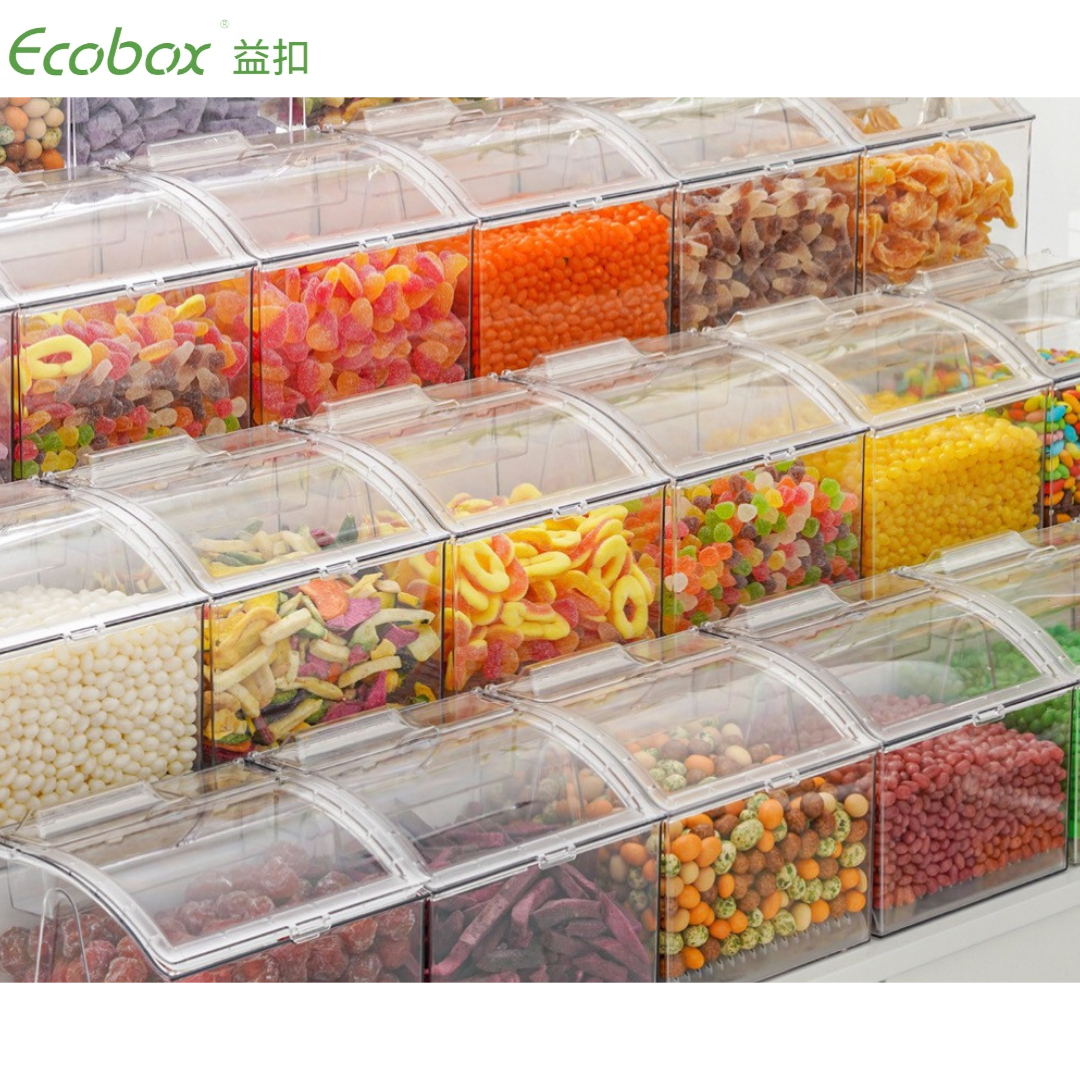 Ecobox MF-0101B luftdichter Süßigkeitenbehälter mit Schublade im Inneren