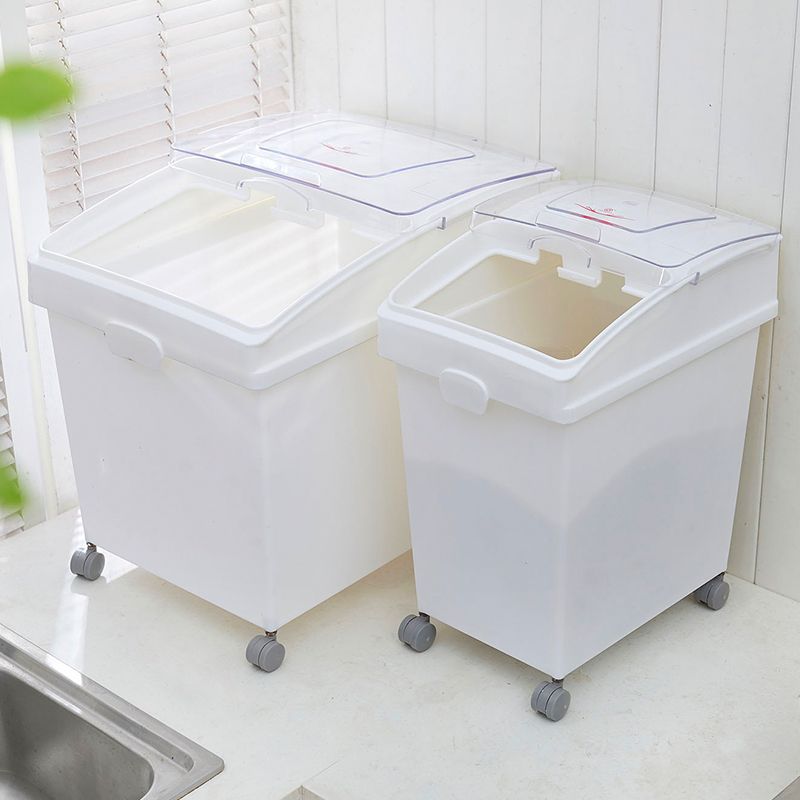 Ecobox Haushalt Küche Haustier Hund Katze Futtereimer Vorratsbehälter Reisbox Mülleimer mit Deckel