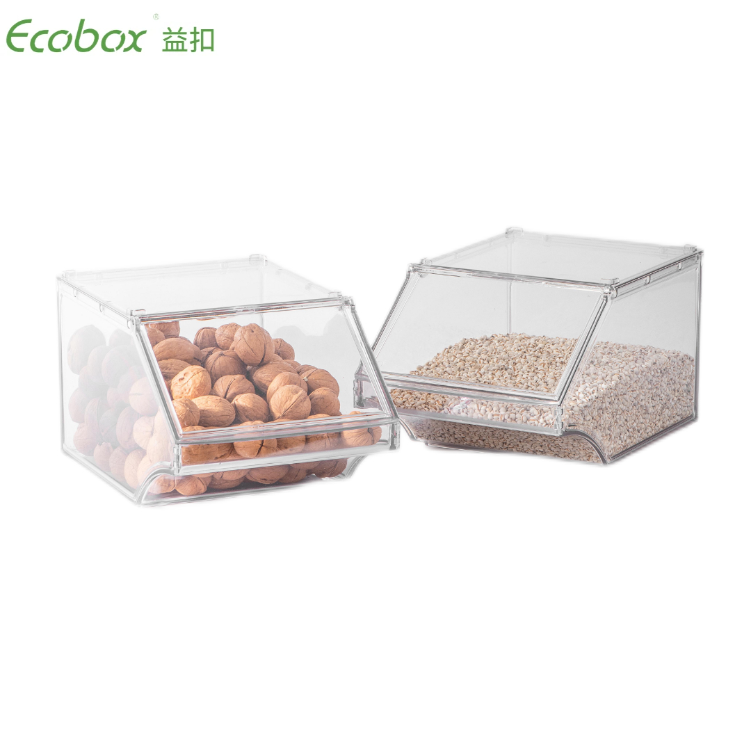 Ecobox SS-02 Stapelbarer Supermarkt-Großbehälter für große Lebensmittel und Süßigkeiten