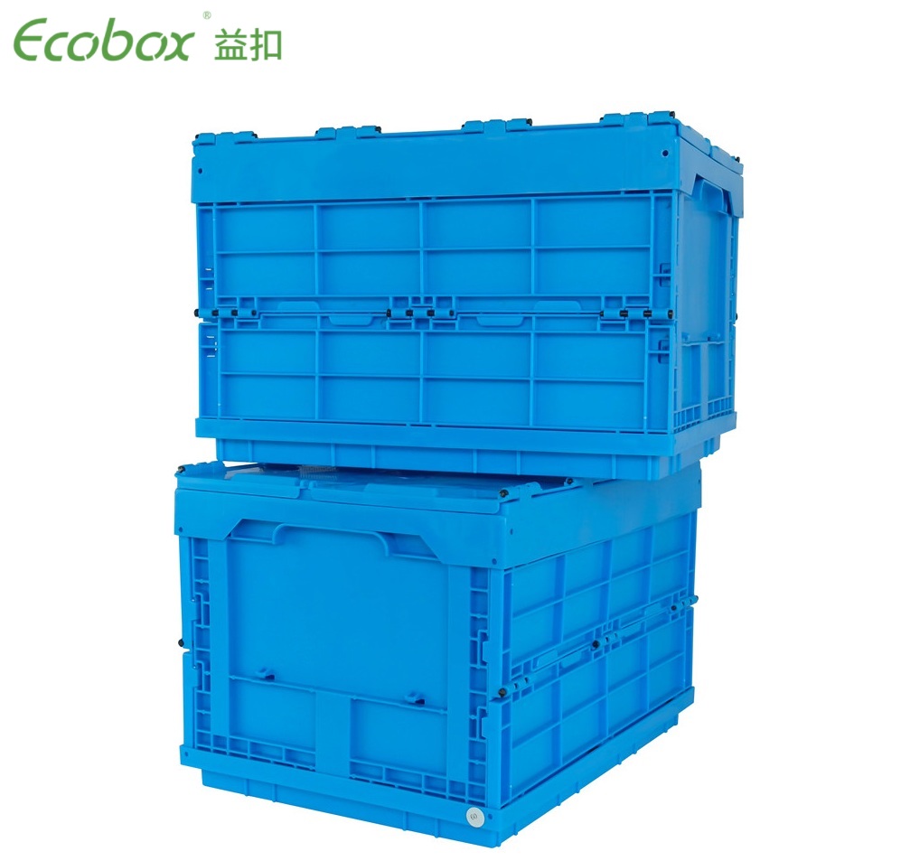 Ecobox 40 x 30 x 27 cm, zusammenklappbarer Kunststoffbehälter aus PP-Material